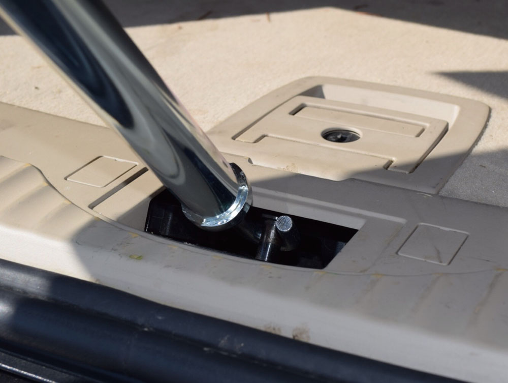 Supporto Portelloni Posteriori Telescopico