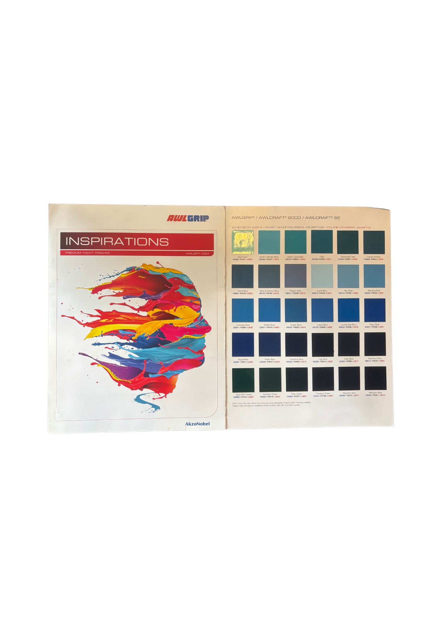 CARTELLA COLORI AWLGRIP