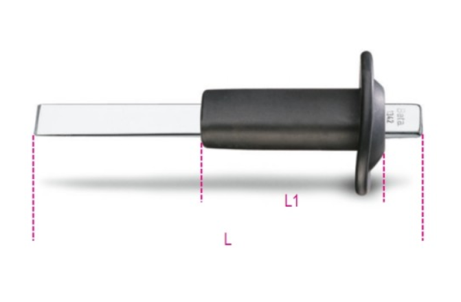 BATTILAMIERA SCALPELLO EXT.PIATTO DRITTO