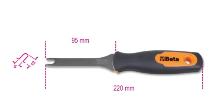 ESTRATTORE LEVAPIOLI LAMA INOX