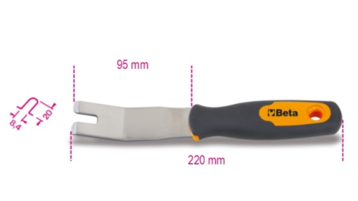 ESTRATTORE LEVAPIOLI LAMA INOX