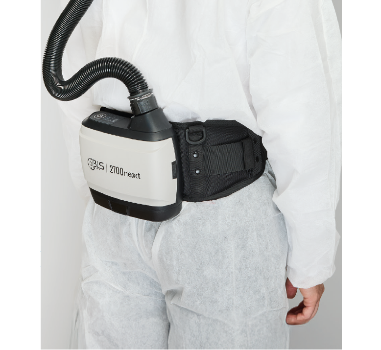 SISTEMA BLS 2700 next elettrorespiratore con filtri antipolvere e combinati