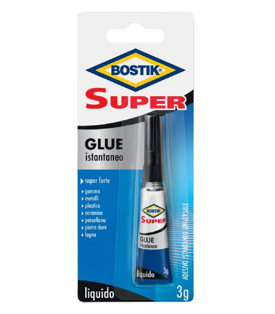 COLLA CIANOACRILATO Super Glue Istantaneo Liquido 3 GR ( tipo attack)