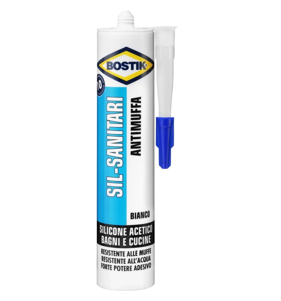 SILICONE BIANCO ANTIM. CART. 280 ML BOSTIK
