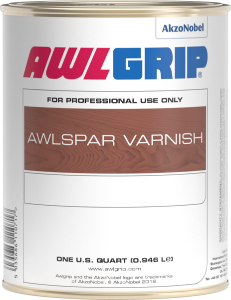 Awlspar Varnish 1/4 GALLONE Trasparenti Legno