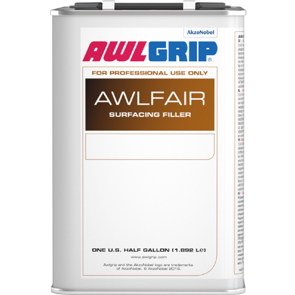 Awlfair Surfacing Filler Base 1/2 GALLONE Stucchi