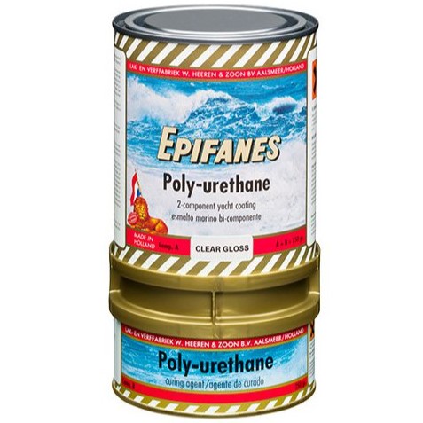 EPIFANES Polyurethane Clear Gloss A+B trasparente lucida con filtro UV ML 750