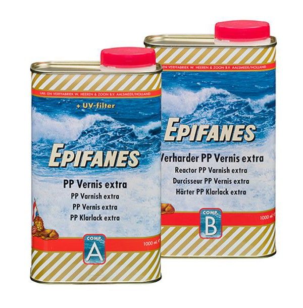 EPIFANES PP Varnish Extra A+B rapida essiccazione, alto potere riempitivo con filtro UV 2 LT