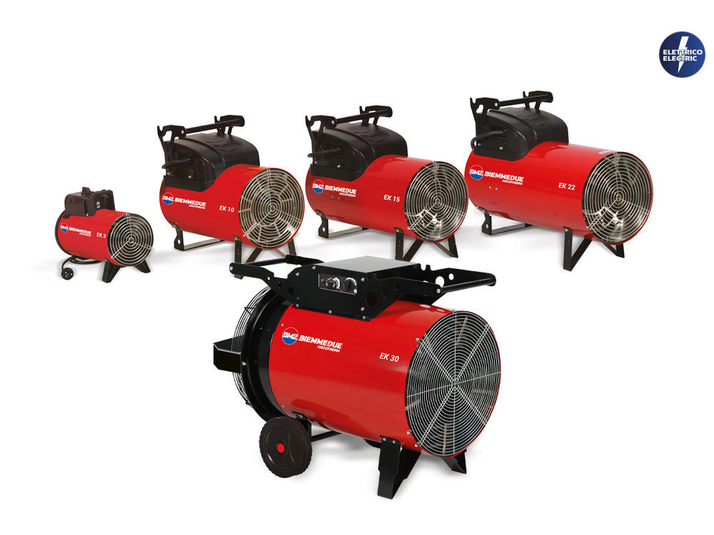 GENERATORE D’ARIA CALDA EK 22 C ELETTRICO 400V KC 18900