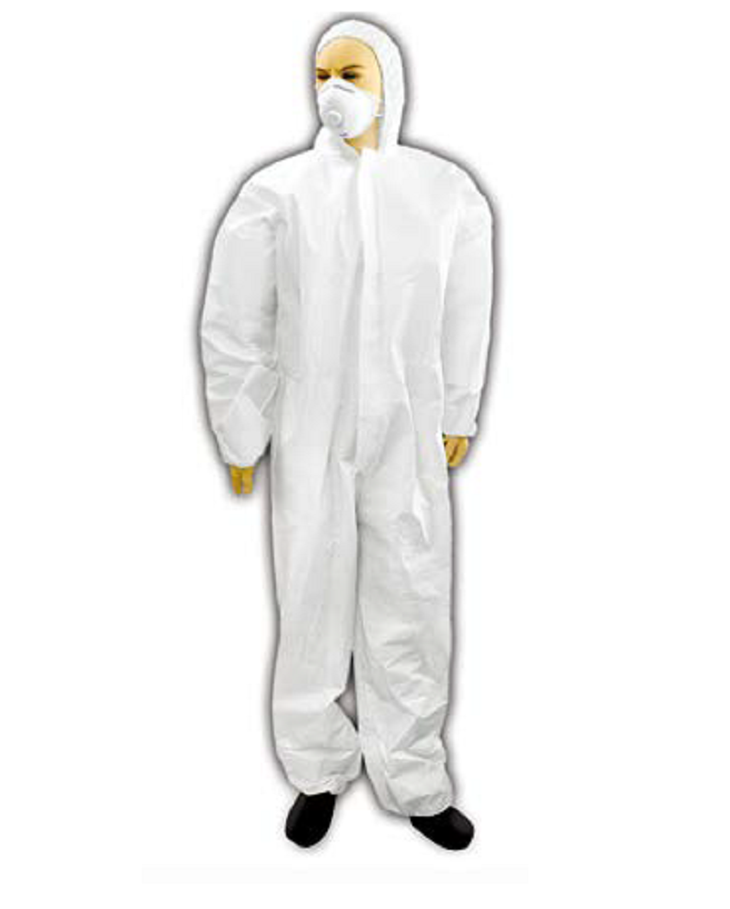 TUTA DA LAVORO IN CARTA POLIPROPILENE GR 40/mq