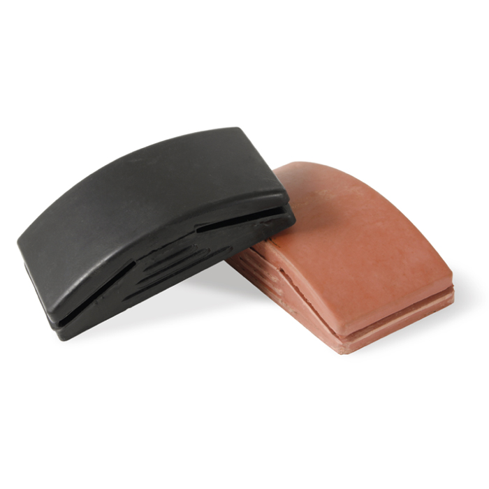 TASSELLO MANUALE CARTEGGIATURA GOMMA NERO