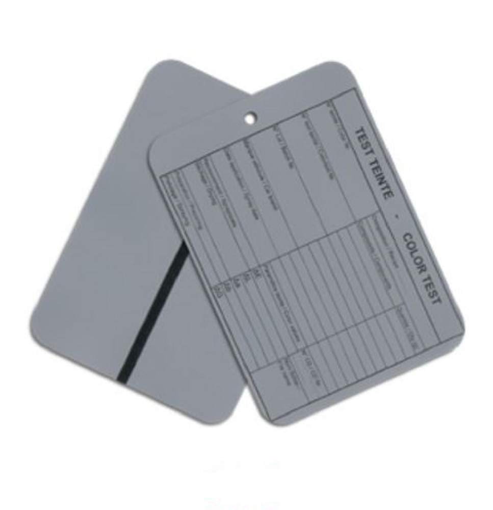 PROVACOLORE TEST CARD MET GRIGIO CHIARO