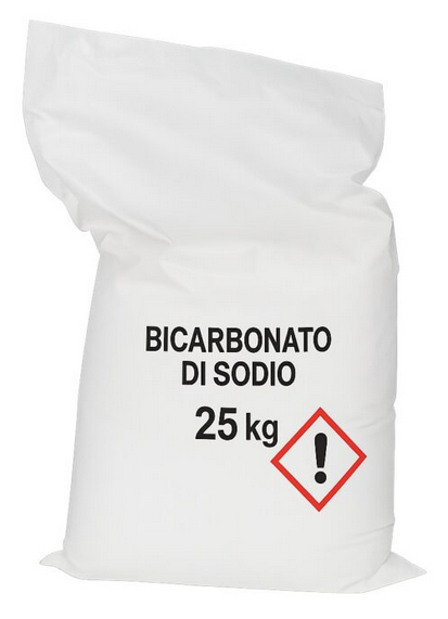 Sabbia Bicarbonato di Sodio per lance sabbianti kg 25