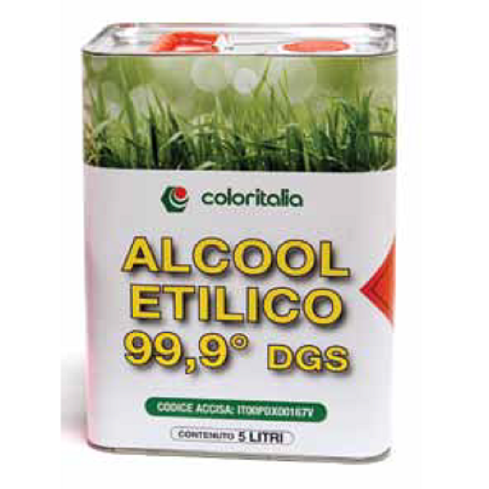 ALCOOL ETILICO ASSOLUTO 99,9° LT 5