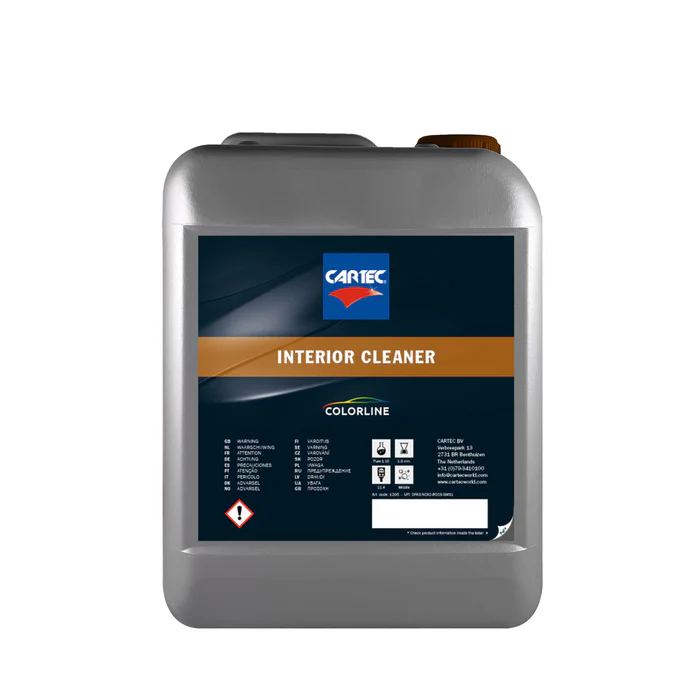 INTERIOR CLEANER LT 5 CARTEC Pulitore Interni Auto Multi Superficie Concentrato