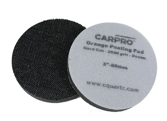 TAMPONE LUCID. SPUGNA Denim Ø 125mm (Grana 2000) Carpro da usare con polish medio come CARPRO Fixe