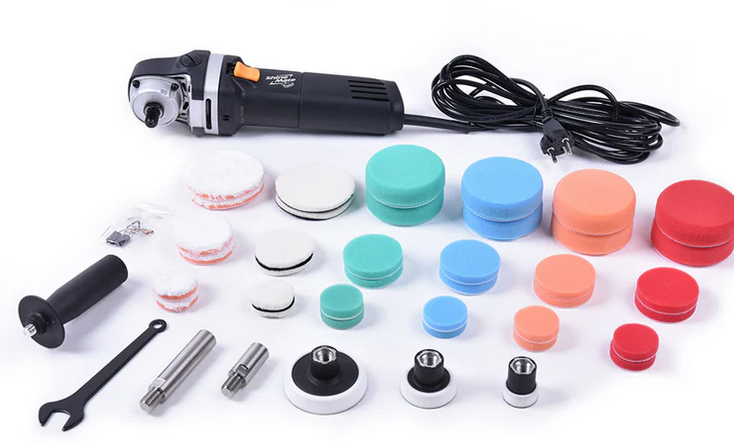 Mini Lucidatrice Rotativa con Kit Platorelli + Tamponi - Shinemate