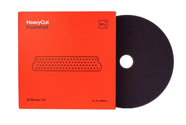 TAMPONE LUCID.   SPUGNA Heavy Cut Foam Pad Ø 150 mm KOCH-CHEMIE