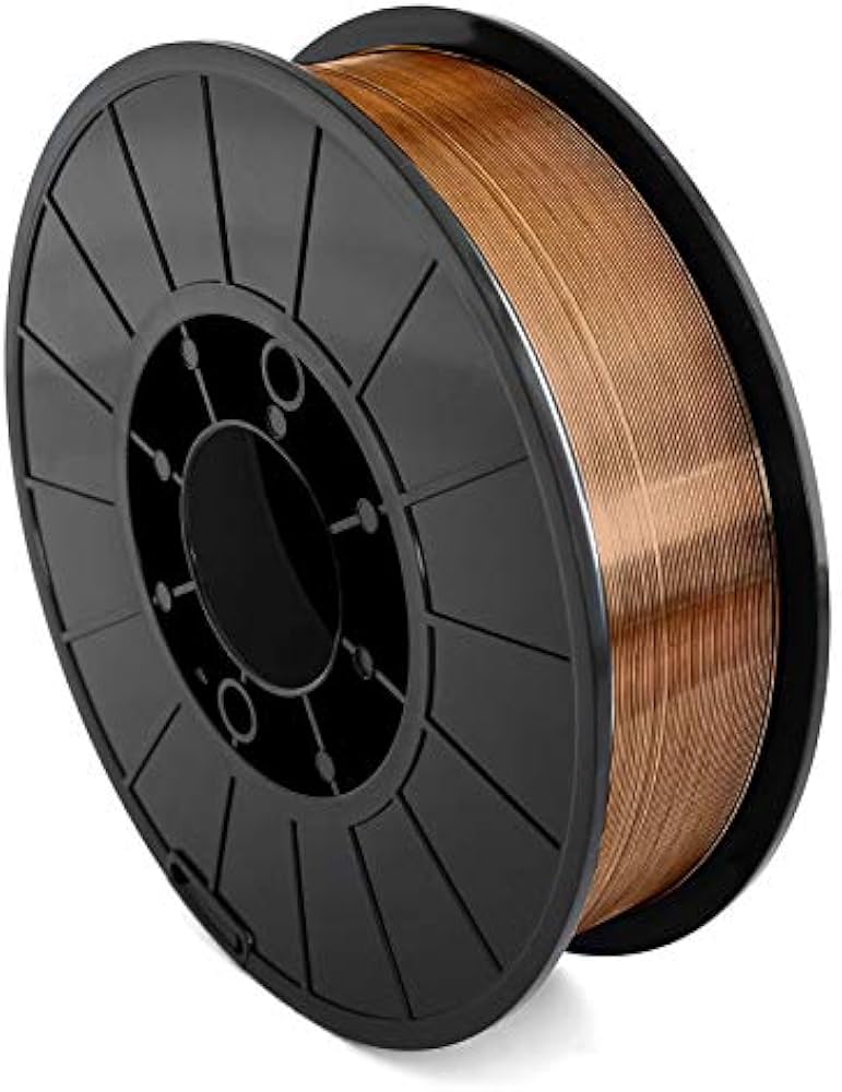 BOBINA FILO acciao SG2 TITANIZZATO KG 5 D.200 mm filo Ø 0,8