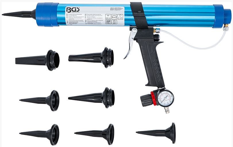 PISTOLA PER SIGILLANTE BGS PER CARTUCCE PNEUMATICA