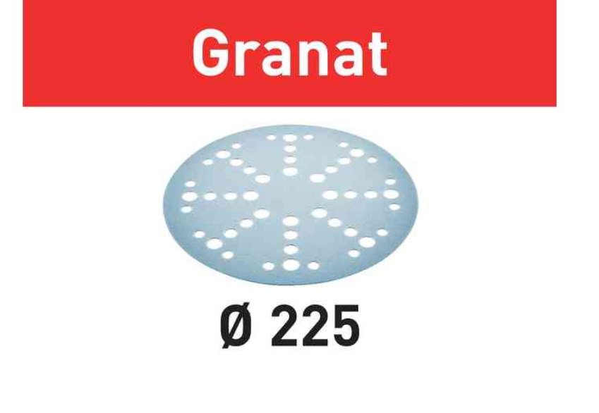 DISCO ABRASIVO D.225 GRANAT STF P 220 Conf. 25 PZ minimo vendibile