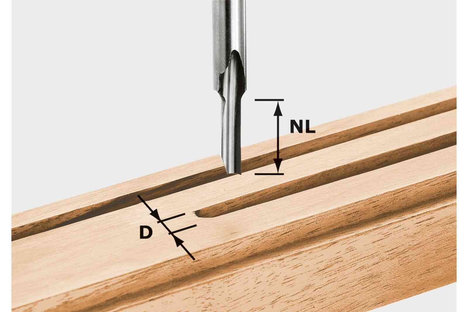 FRESA A SCANALA HS D3/8