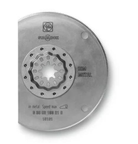 LAMA FEIN MULTIMASTER TONDA SEGMENTATA HSS BIM D.100 ATTACCO SL PZ 5