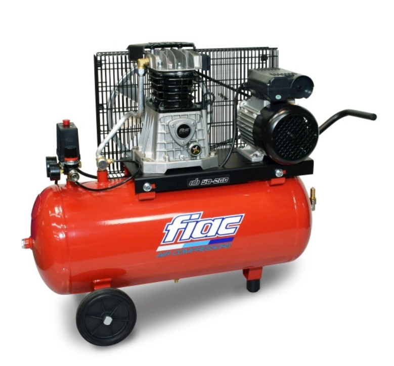 COMPRESSORE AB 100/360 - 3Hp - Mobile - 10bar - 1Ph