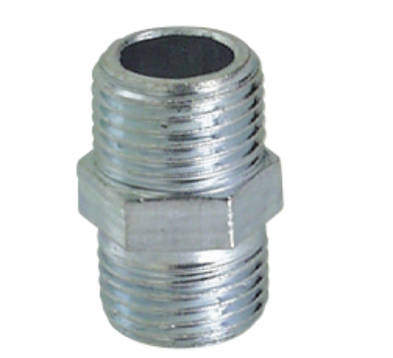 Nipplo con filettatura cilindrica ( M - M) 1/4"