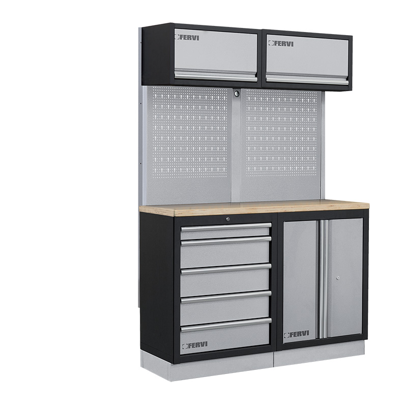 ARREDAMENTO MODULARE PER OFFICINA 1360X498X2000h mm