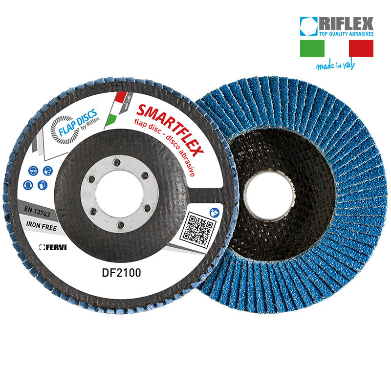 DISCO LAMELLARE SMARTFLEX CLASSIC 115x22 ( zirconio Silver) SUPPORTO FIBRA VETRO