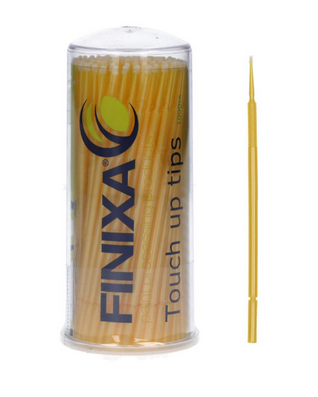 Finixa Punte per ritocco in dispenser - giallo 1,5mm cottonfioc