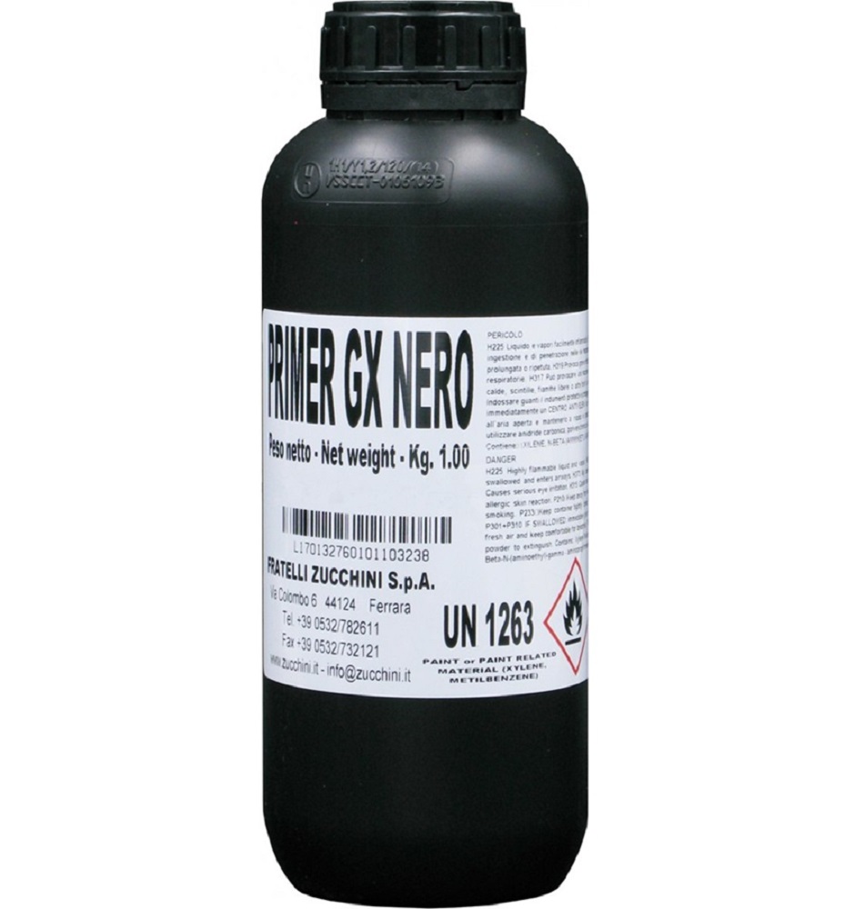 ZUCCHINI PRIMER GX NERO ceramizzante/protettivo UV per oblò 1 kg