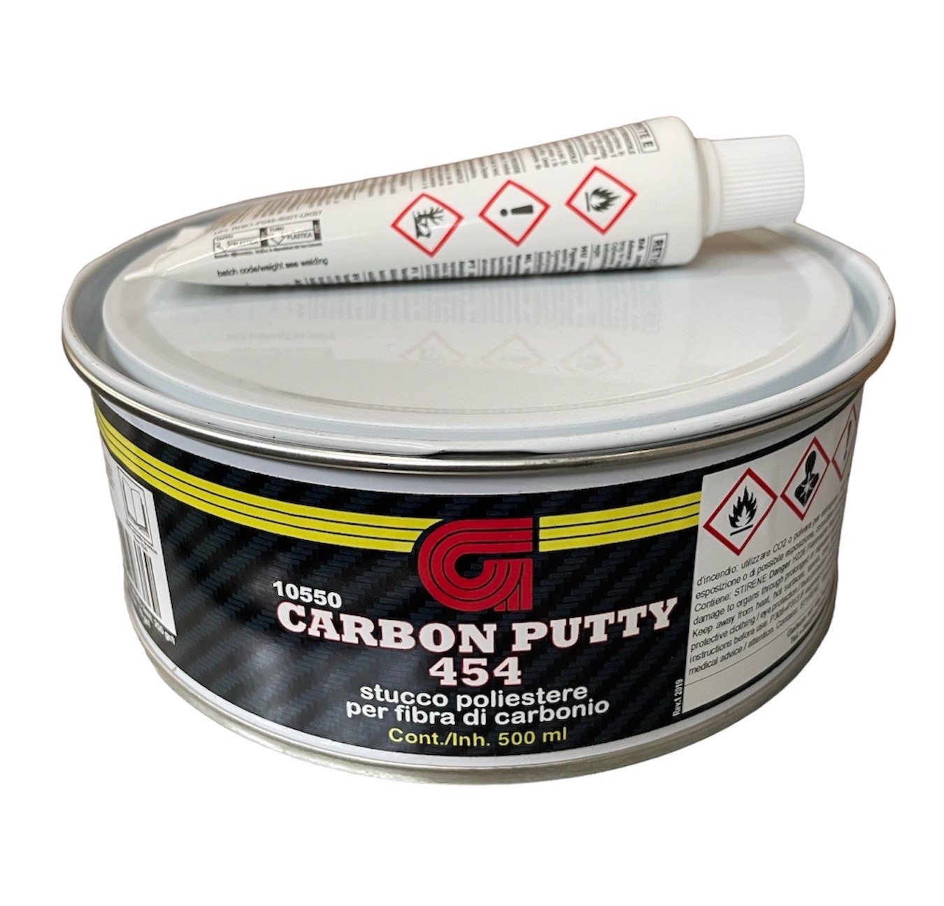 STUCCO GELSON CARBON PUTTY 454 ML500 A+B