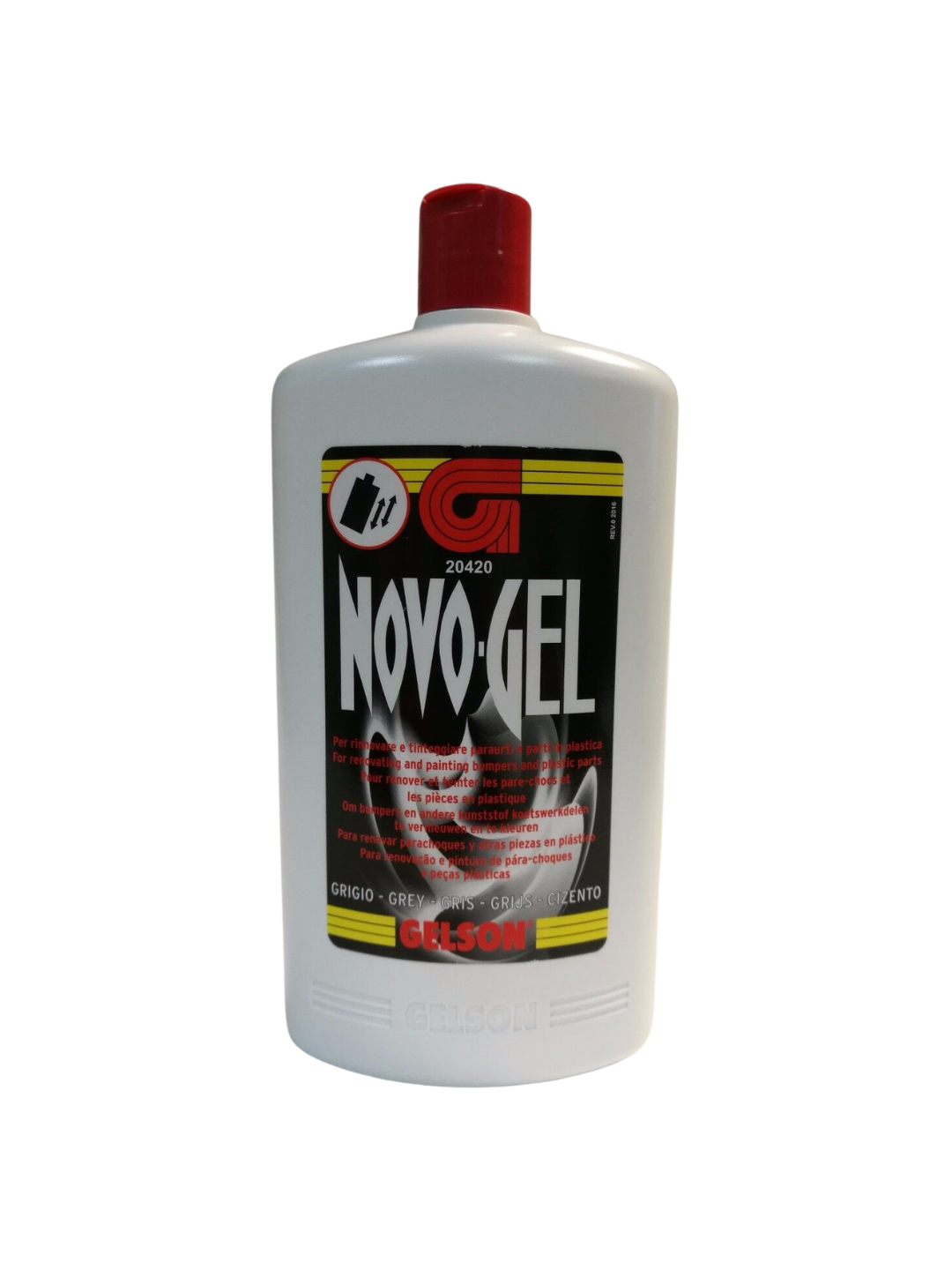 NOVO-GEL GRIGIO RINNOVA PARAURTI LT 0,5
