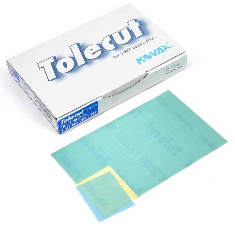 TOLECUT STICK-ON 1/8 29x35mm K2500 25 PCS