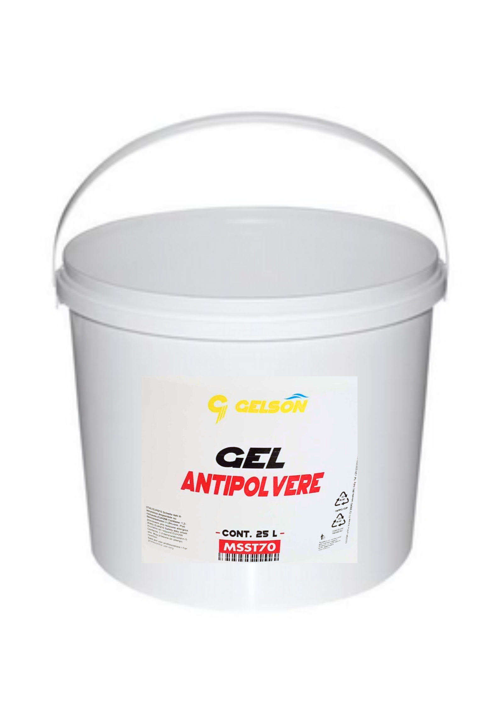 GEL ANTIPOLVERE MSST70 LT 25