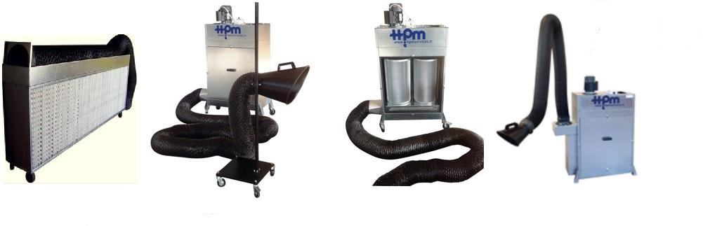 ASPIRAFUMI DEPURATORE MOBILE 1.1 KW 220/1/50