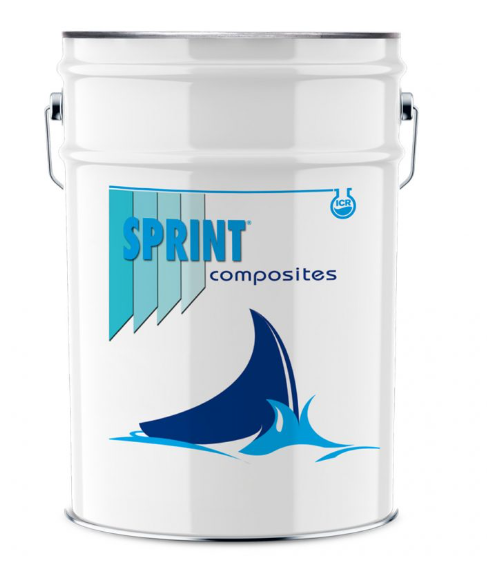 STUCCO VETRORESINA SPRINT P25 POLIVIR VE FIBRATO KG 20 COMP. A