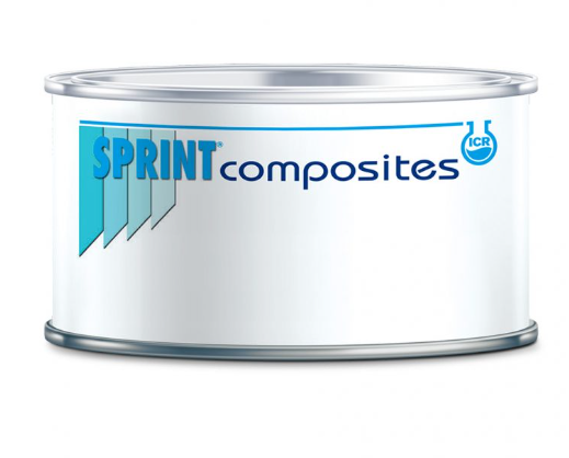 STUCCO SPRINT S15 POLIEST GEL PER FINITURA A+B ML 750 Catalisi: 1-3% con induritore pasta C10 (Perossido di benzoile)