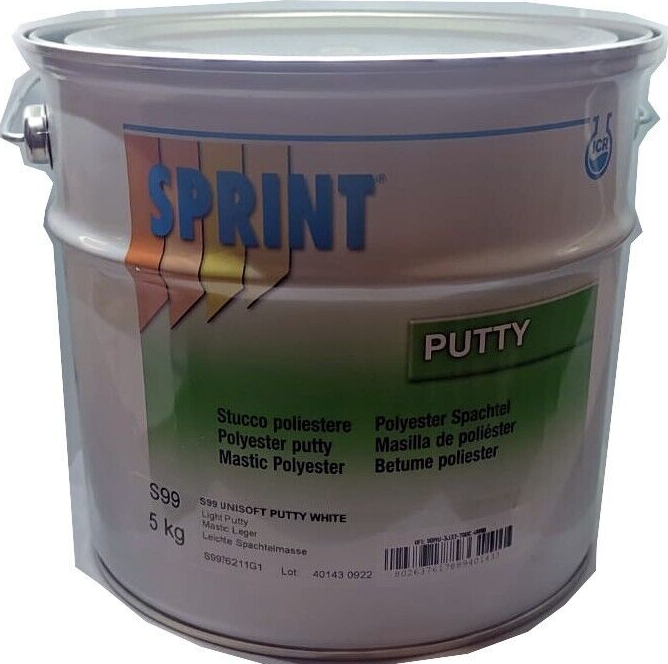 STUCCO SPRINT S99 UNISOFT PUTTY WHITE 25kg COMP. A