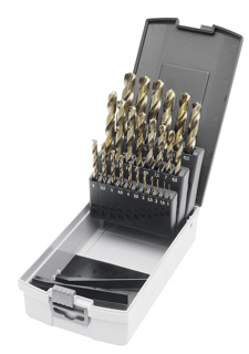 Serie 25 punte elicoidali in Cobalto