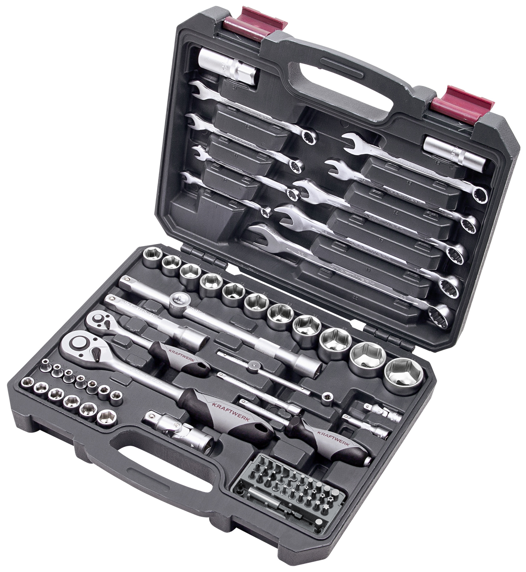 Assortimento Set di chiavi a bussola, Basic, 1/4"+1/2", 80 pz.