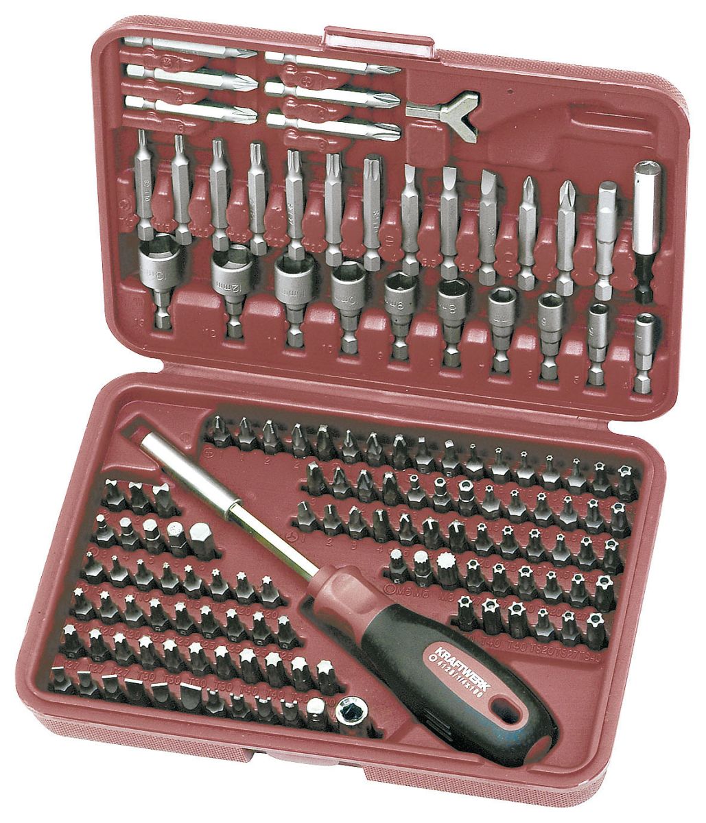 SET PUNTE HYPER-BIT box da 1/4"" 138 pz