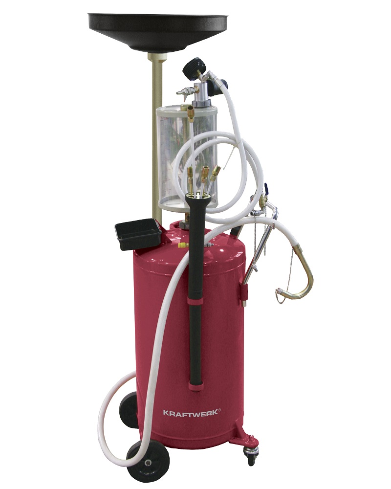 Aspiratore recuperatore di olio esausto 68l