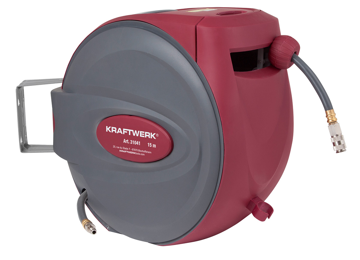 Tubo pneumatico con riavvolgitore automatico 15+1 m