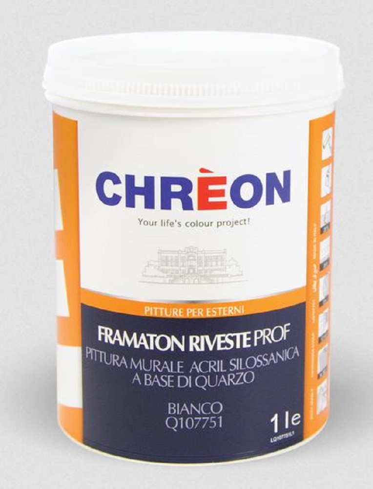 FRAMATON RIVESTE PROF ACRIL SILOSSANICA BIANCO LT 14