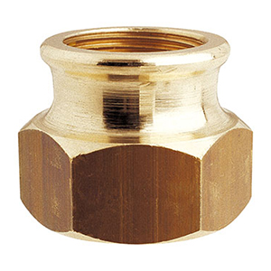 MANICOTTO RIDOTTO FEMMINA/FEMMINA IN OTTONE CR 7240