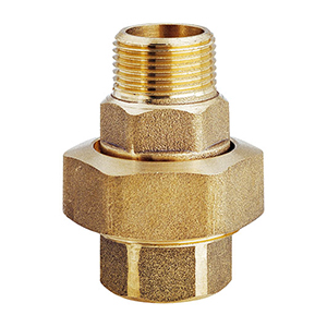 BOCCHETTONE MASCHIO/FEMMINA SEDE CONICA IN OTTONE 0341