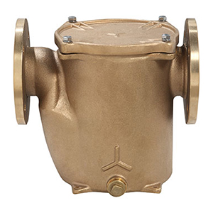 FILTRO ACQUA FLANGIATO BRONZO GENOVA 2003